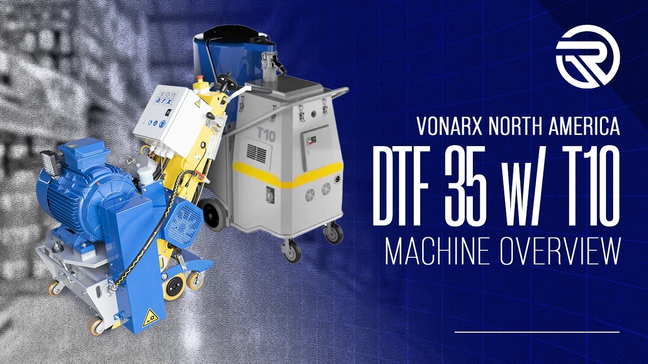Runyon Surface Prep Rentals - VonArx DTF35 SH & T10 Vacuum