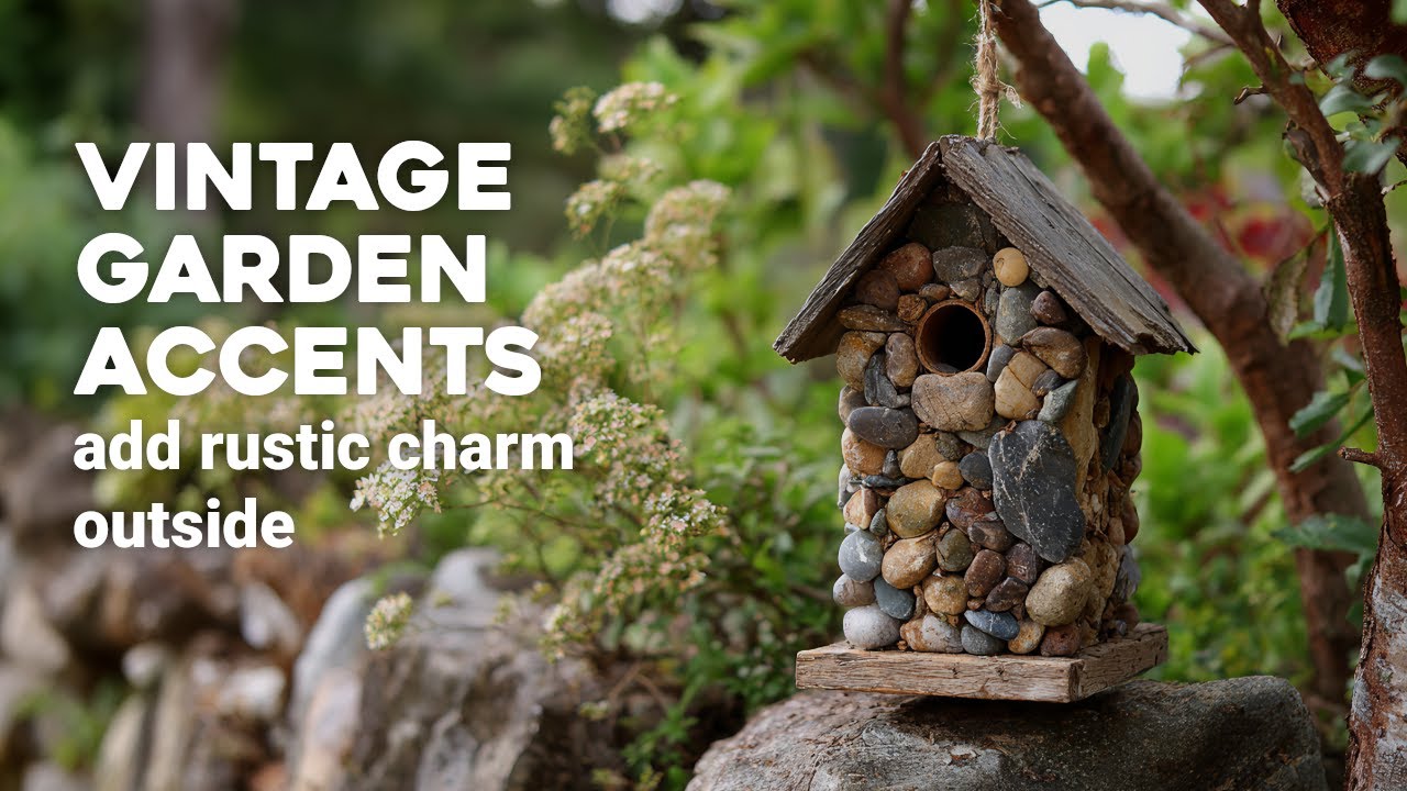🌿 Add Vintage Garden Accents for a Beautiful Rustic and Old-World Inspired Look