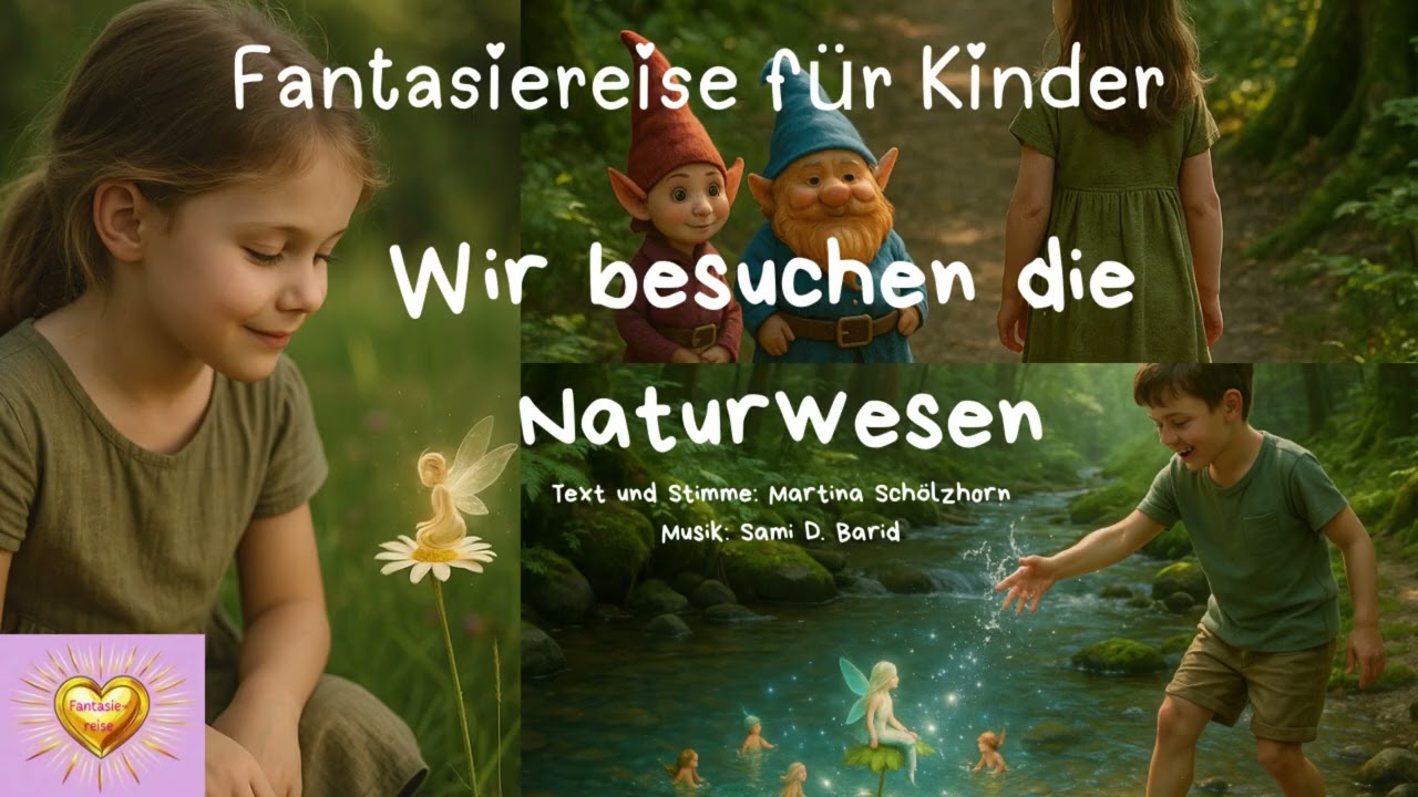 ✨Fantasiereise für Kinder✨: Wir besuchen die Naturwesen🌿  ©Martina Schölzhorn #entspannungfürkinder 
