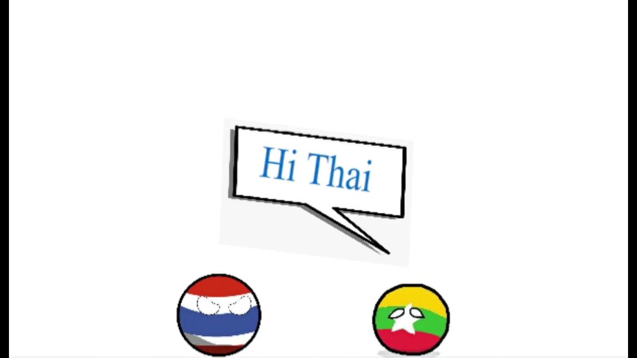 Thailand ball visit Myanmar ball house