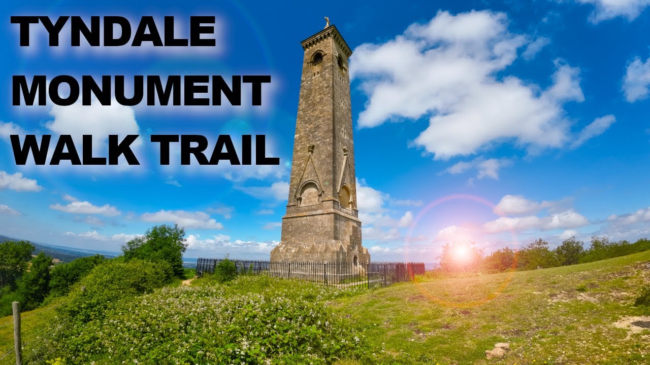 Wotton under Edge to the Tyndale Monument at North Nibley Walk Trail, Cotswold Way, Gloucester, UK