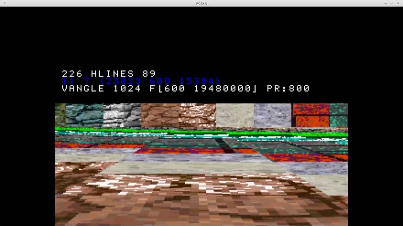 PS1 Net Yaroze FPS Better textures 64x64