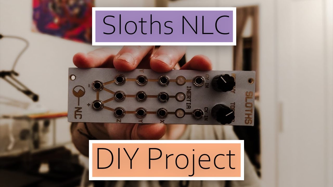 A really SLOW triple LFO - SLOTHS NLC - DIY Build