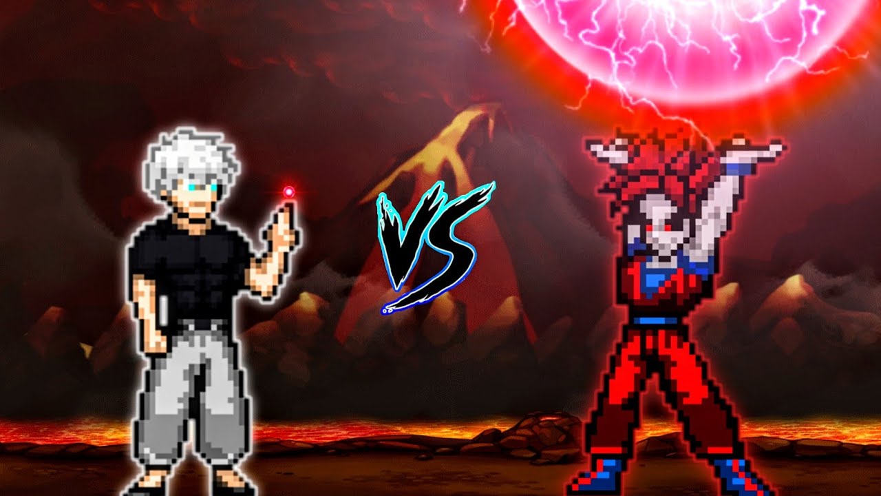 Manga Gojo OP VS Goku Terror Final OP in Jump Force Mugen
