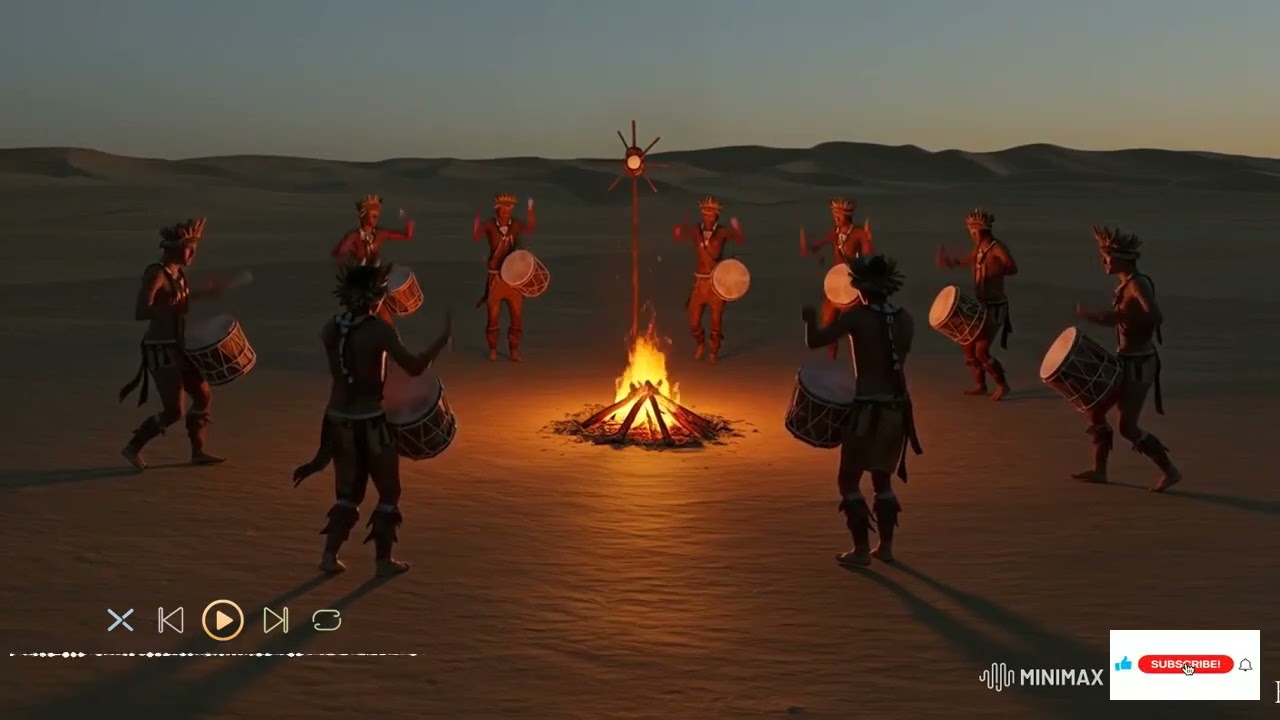Tambores Primordiales que Despertan tu Alma &ndash; Abraza el Pulso Salvaje del Puro Poder Ancestral