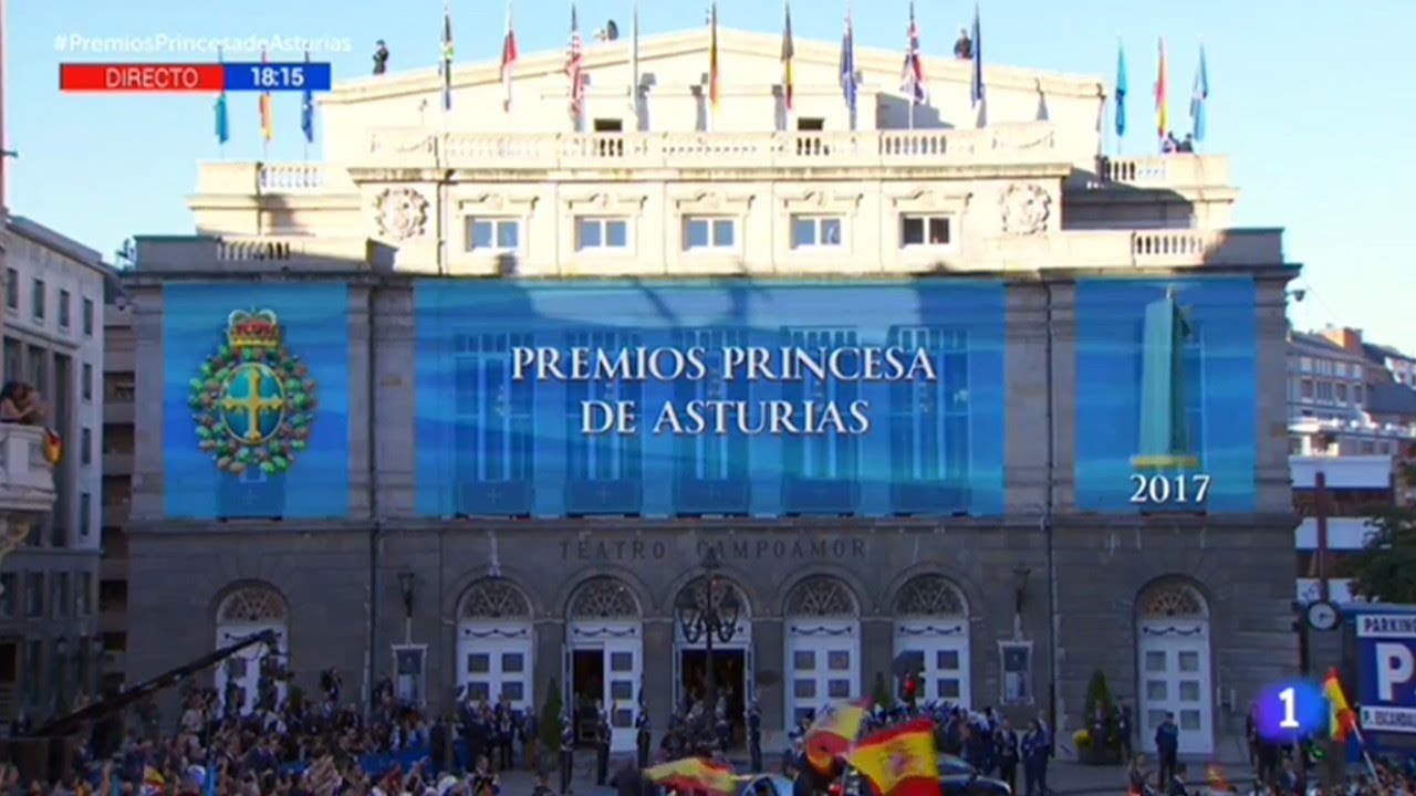Ceremonia de entrega de los  #PremiosPrincesadeAsturias 2017