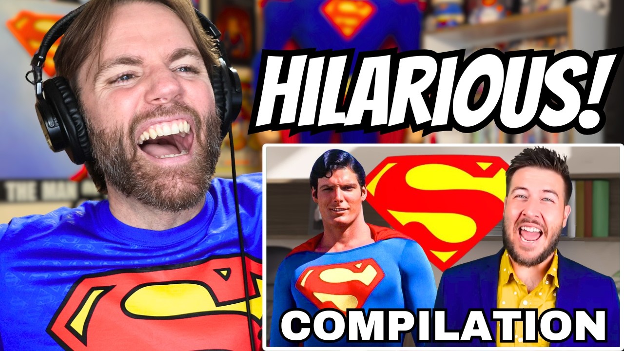 Superman Fan Reacts to EVERY Reeve Pitch Meeting! | COMPILATION