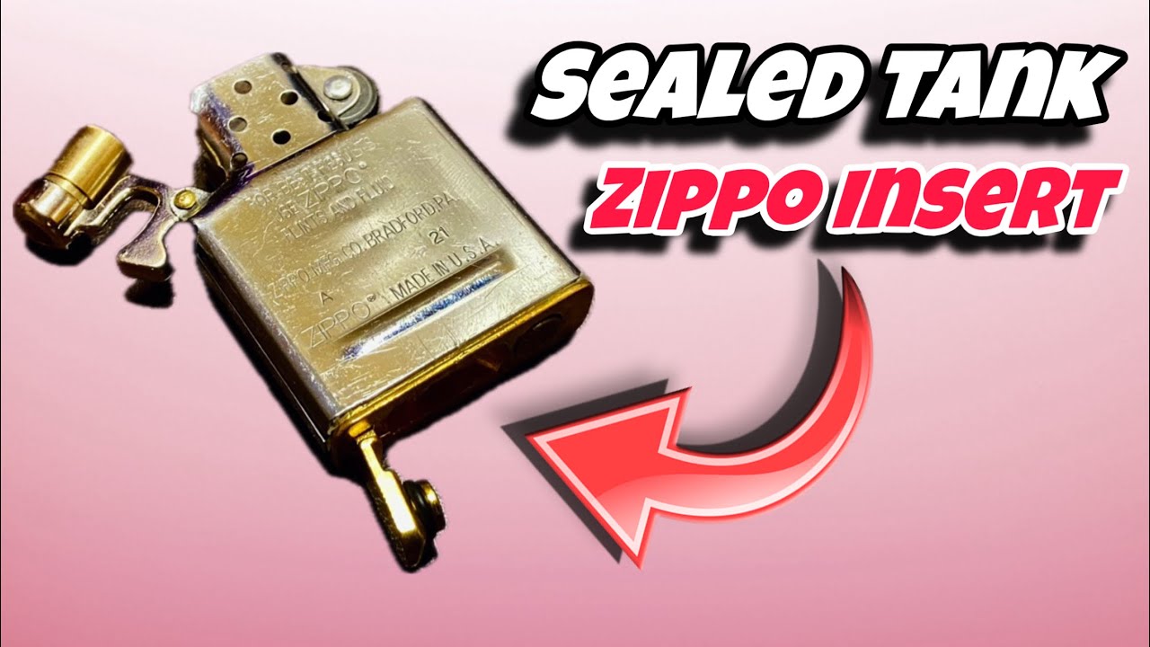 Уникальная вставка для Zippo уже здесь! Прототип, который я сделал для Zippo.