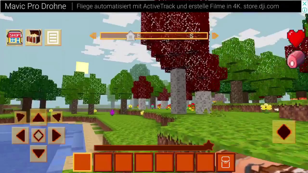 DinoCraft  - исследование ТЕРРИТОРИИ ИГРЫ