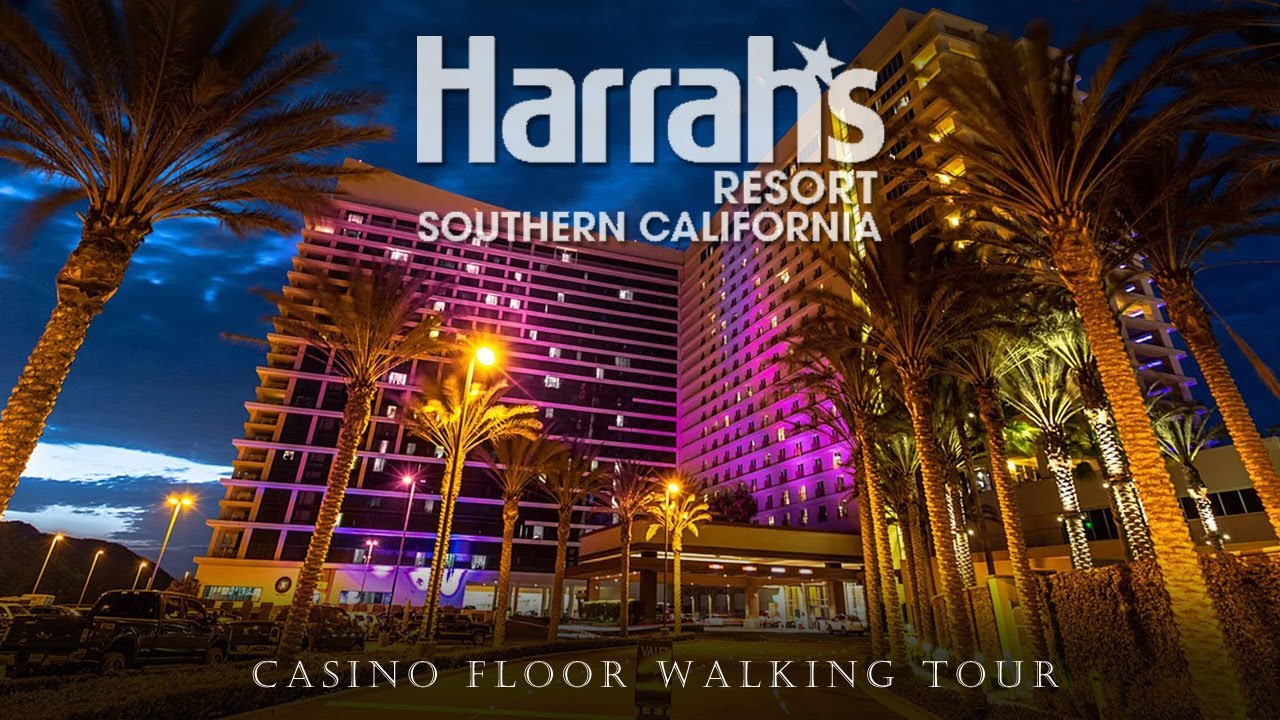 WALKING TOUR of HARRAH'S RINCON CASINO in FUNNER California