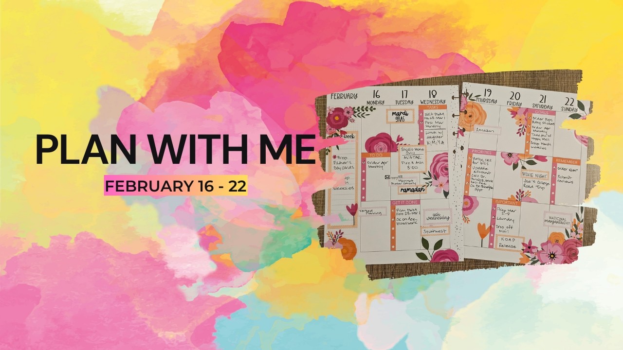 Plan with Me | After the Pen | Classic Vertical Happy Planner | February 16 - 22