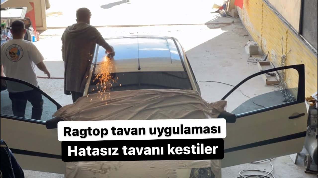 RAGTOP TAVAN YAPIMI VE MONTAJI - TAVAN KESME - CAM TAVAN YAPIMI