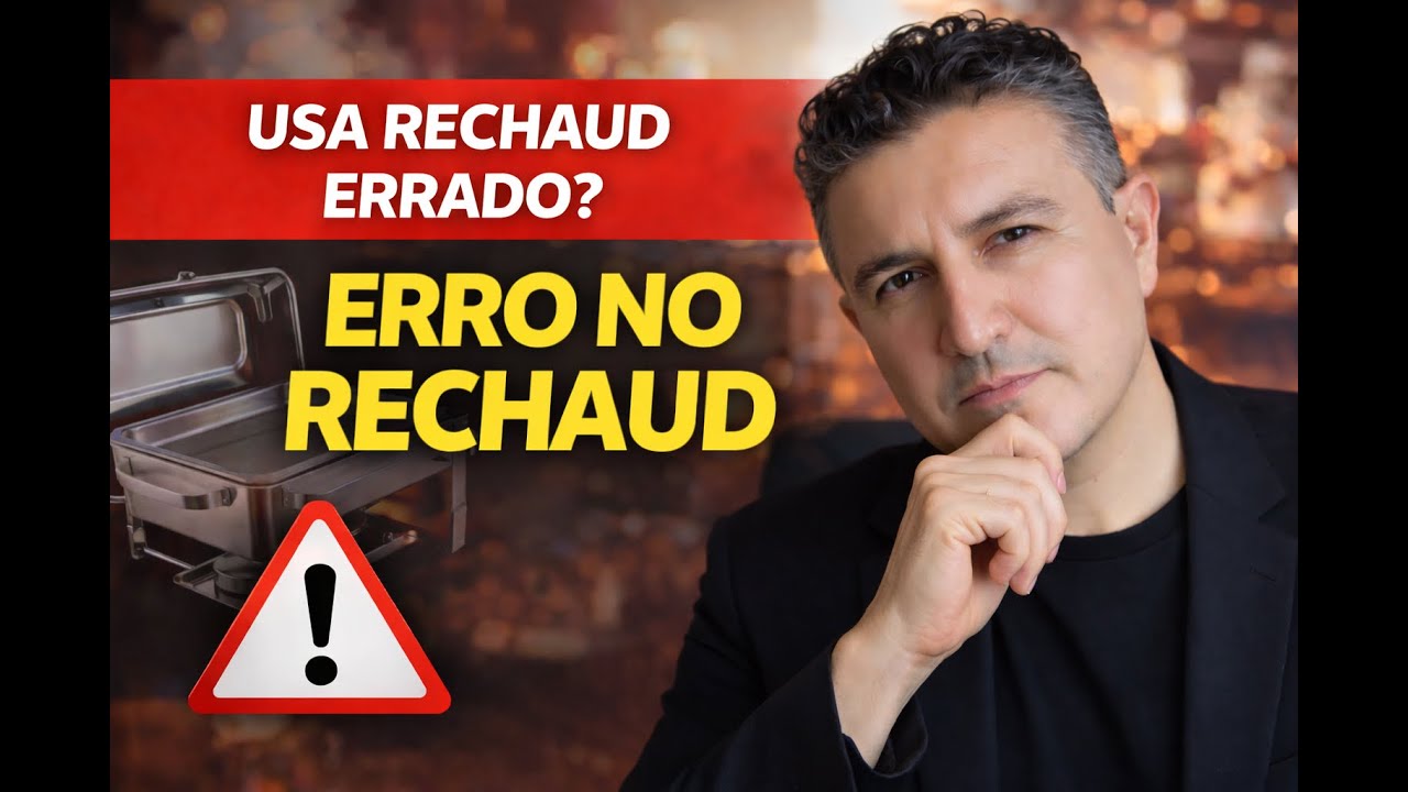 Você Está Usando o Rechaud Errado no Seu Buffet?