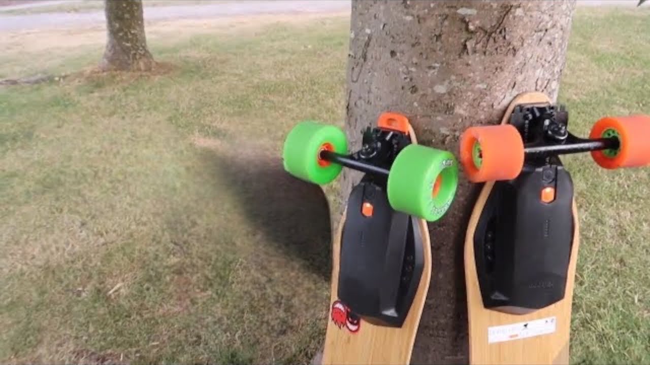 Boosted Board V2 80mm vs 107mm Wheels - Range Test