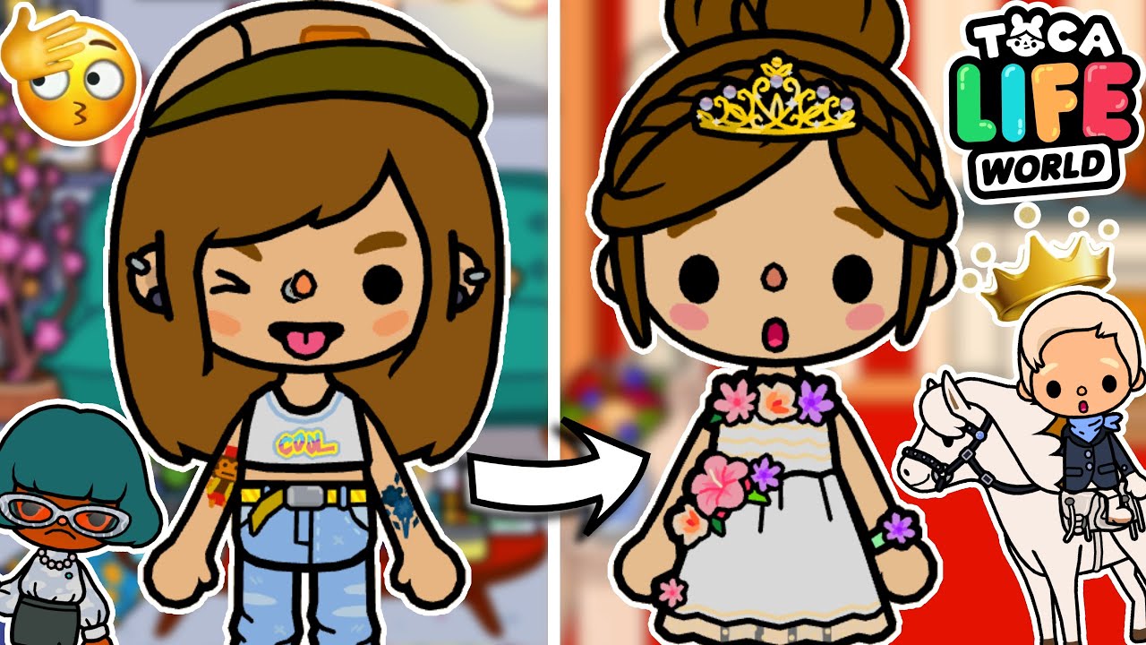 СИРОТА ОКАЗАЛАСЬ ПРИНЦЕССОЙ! 👸💞 Toca Boca Life World