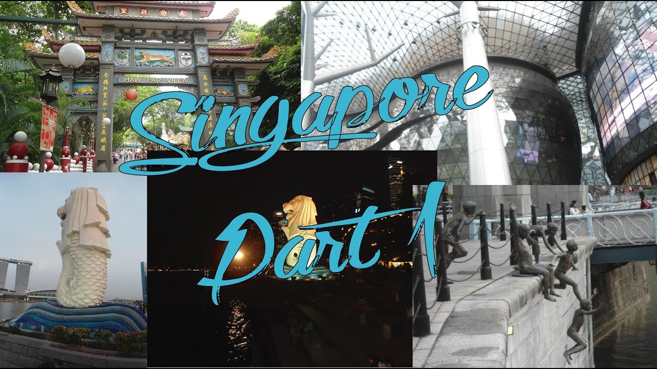 Singapore Tourism Video - Merlion Park Singapore - Orchard Road Shopping