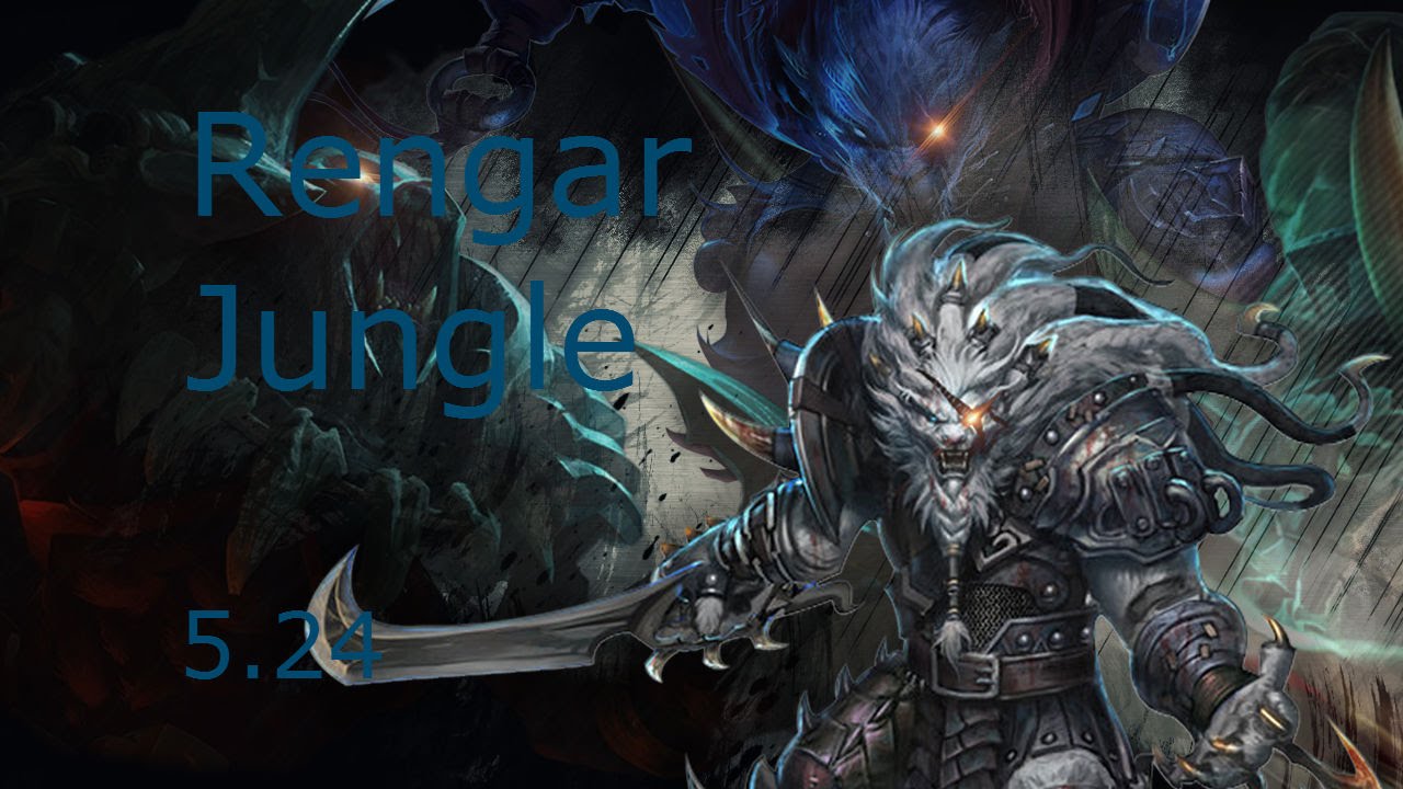 League of Legends - Headhunter Rengar - jungle - full Gameplay Commentary