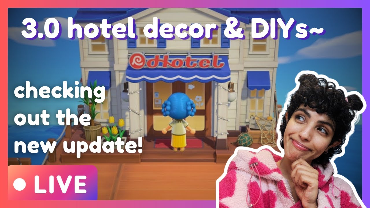 🔴 acnh 3.0:  let's continue exploring the new update! | animal crossing: new horizons live