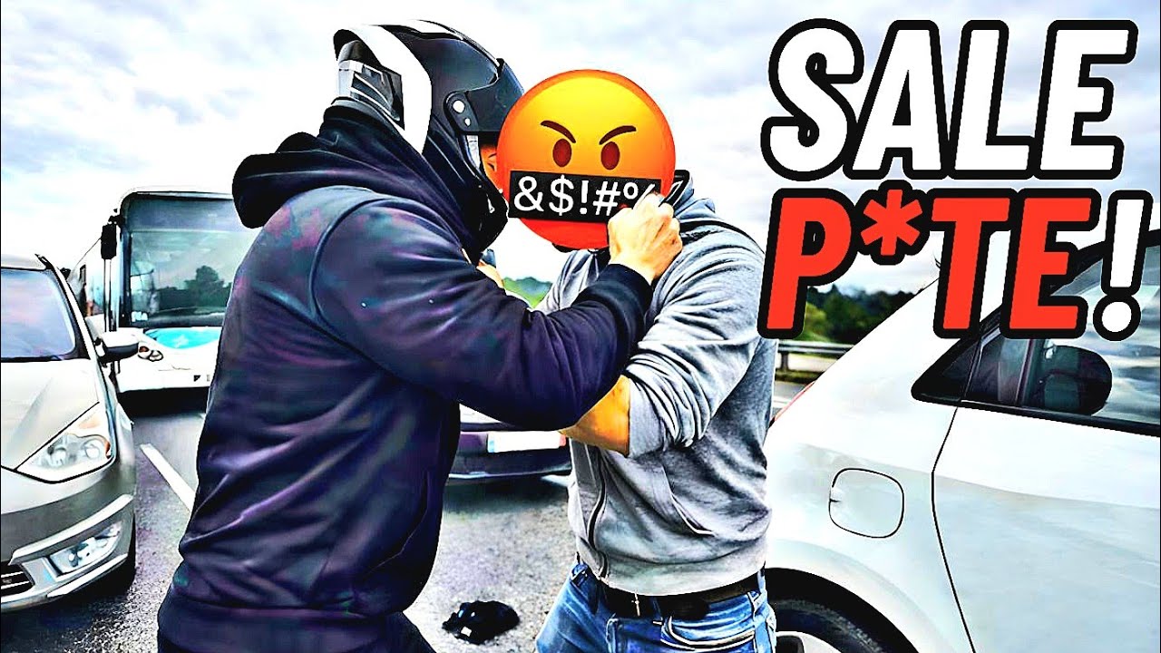 😡MOTARD vs AUTOMOBILISTE !😡 - Incroyables Moments Motos