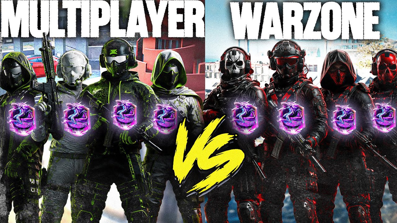WARZONE vs. MULTIPLAYER Schillernd Spieler - Wer ist WIRKLICH besser..