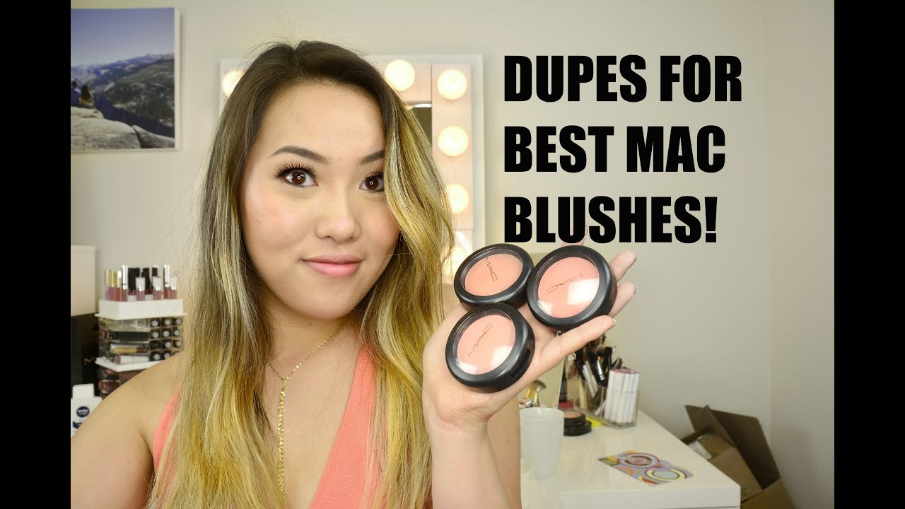 AFFORDABLE DUPES FOR FAVORITE MAC BLUSHES♥SWATCHES/REVIEW (Medium warm skin tone)!