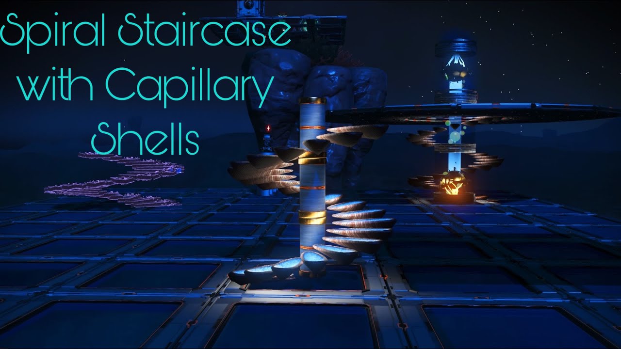 No Man's Sky Building a Spiral Staircase
