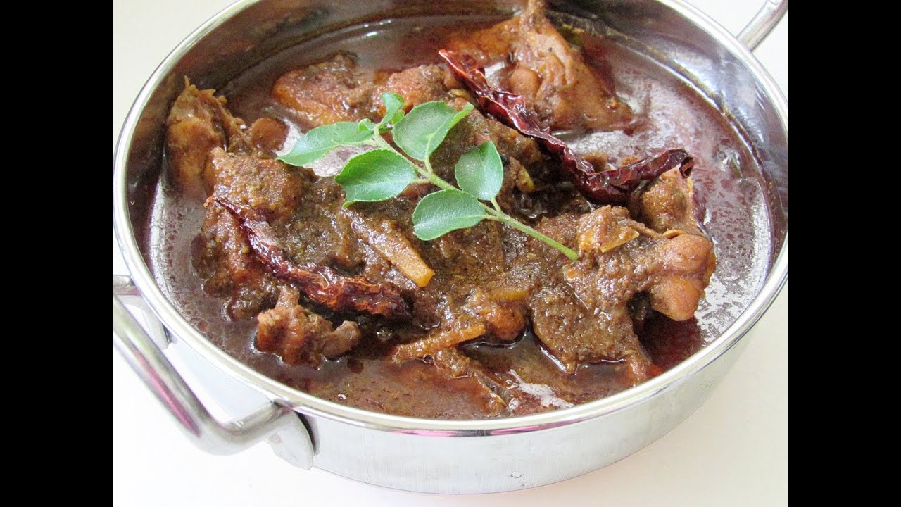 Varutharacha Kozhi Curry - How To Make Varutharacha Chicken Curry - Kerala Recipes | Nisa Homey