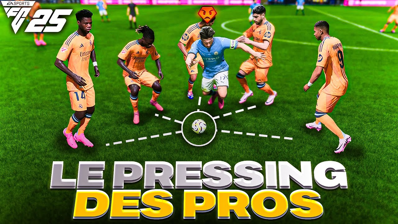 TUTO PRESSING de PROS en DÉFENSE sur FC 25 💪🎮
