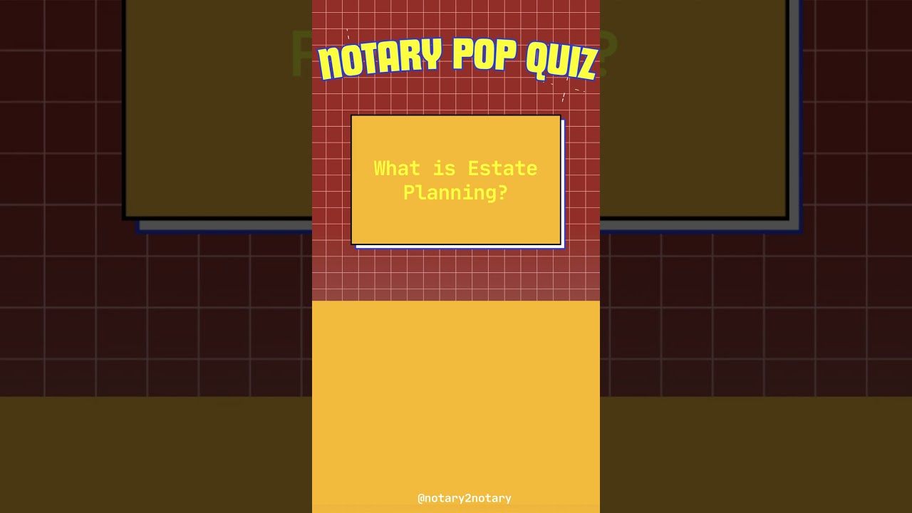 Notary Pop Quiz!!! #notary2notary