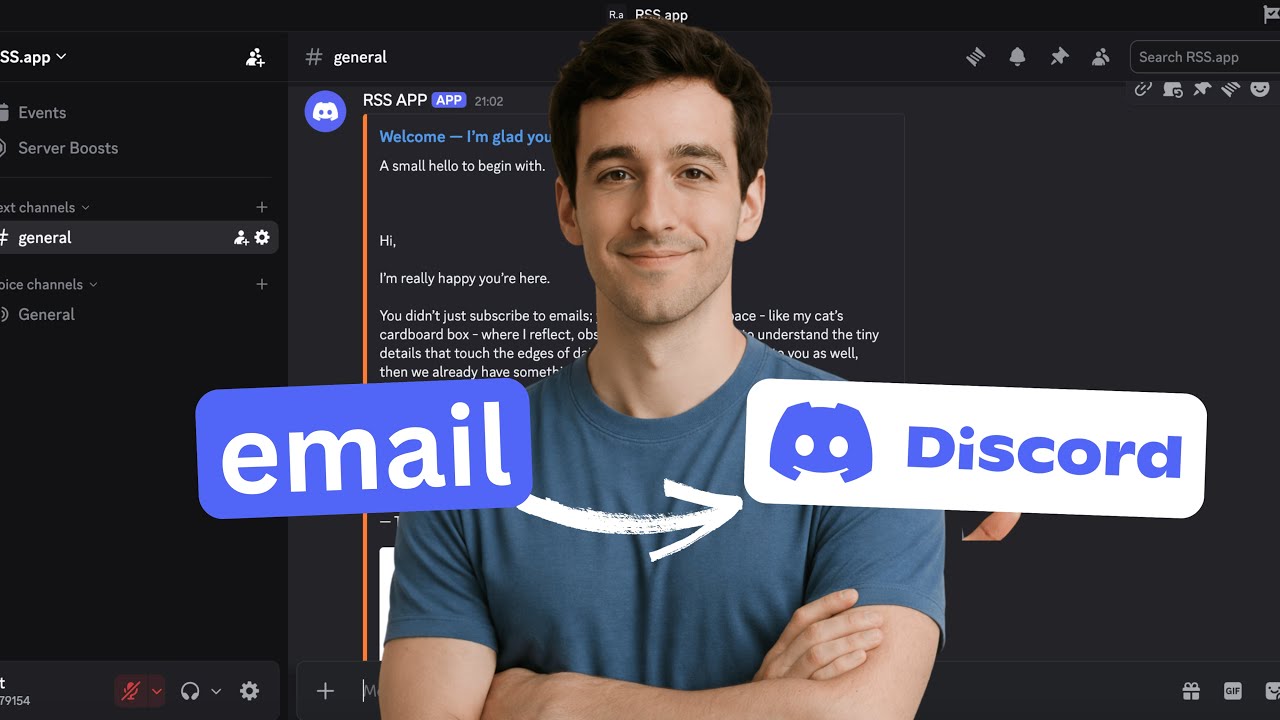 Get Emails & Newsletters in Discord Automatically