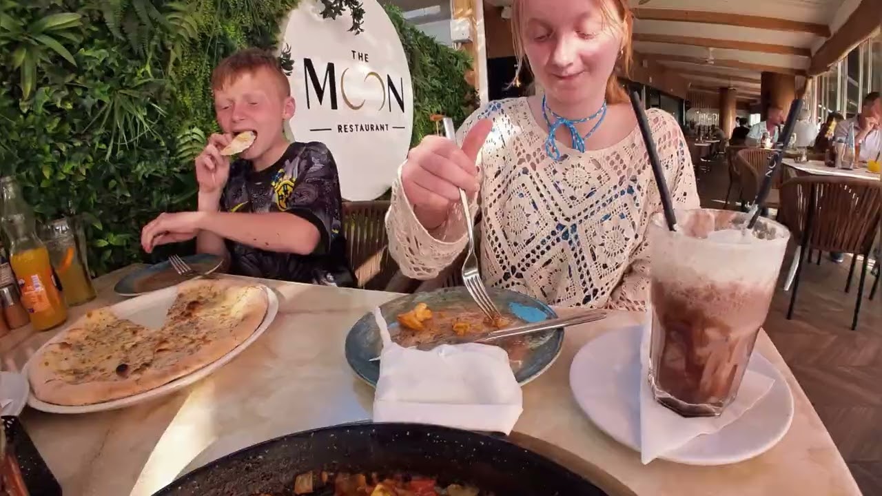 Tenerife Costa Adeje May 2025 Evening Restaurant and Beach Walk