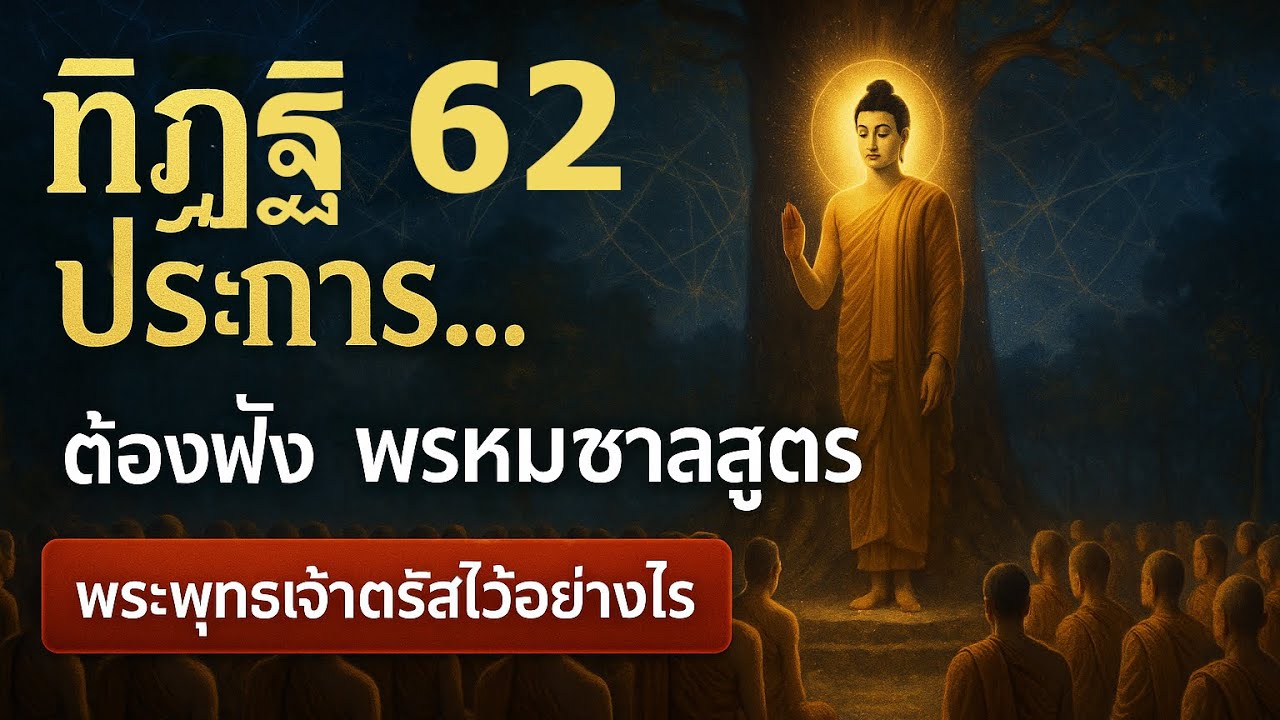 ทิฏฐิ 62 ประการ – ต้องฟัง ‘พรหมชาลสูตร’ พระพุทธเจ้าตรัสไว้อย่างไร