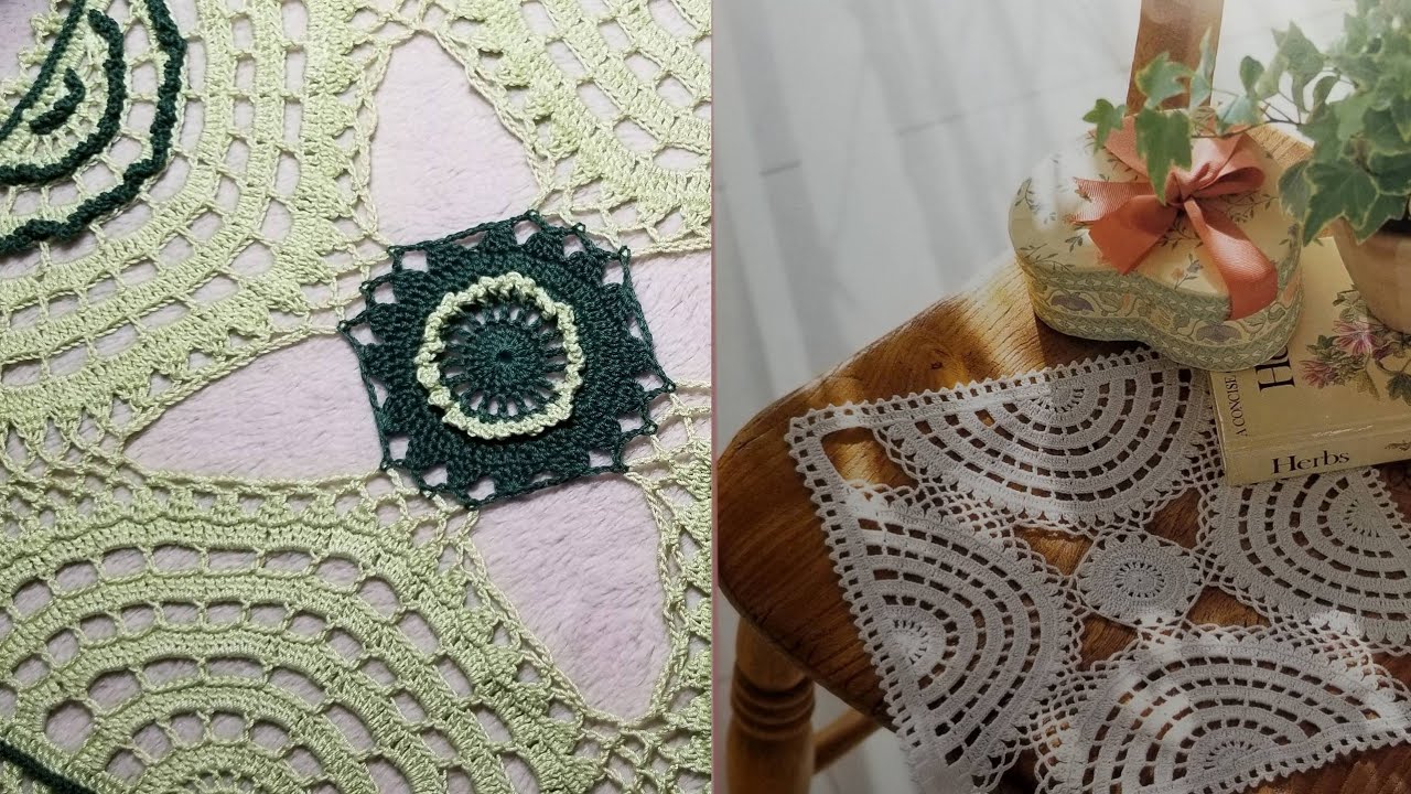 DIY CROCHET COPA E COZINHA CENTRO DE MESA PASSO A PASSO