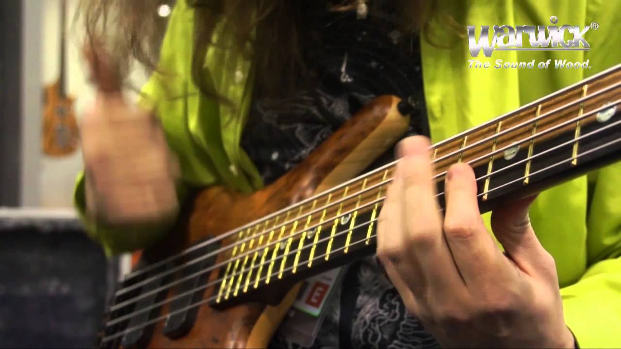 Warwick @ NAMM 2013 - Nick Schendzielos and the Thumb BO Ltd 2013