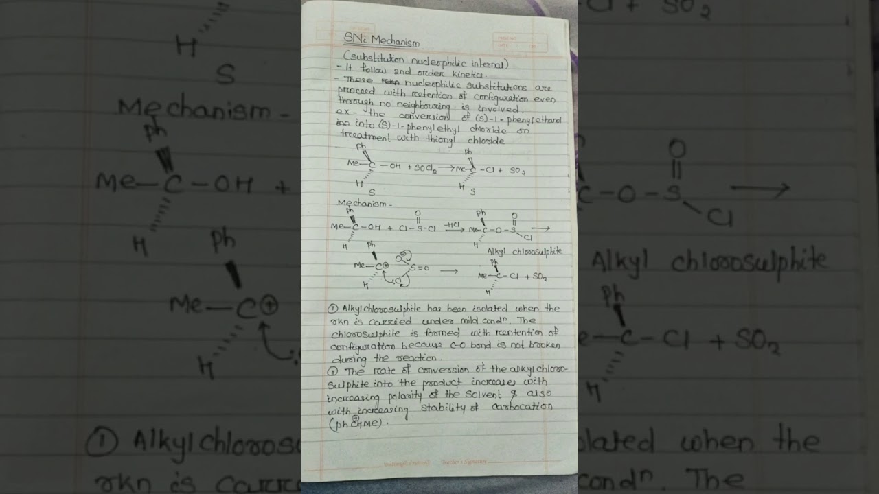 SNi mechanism