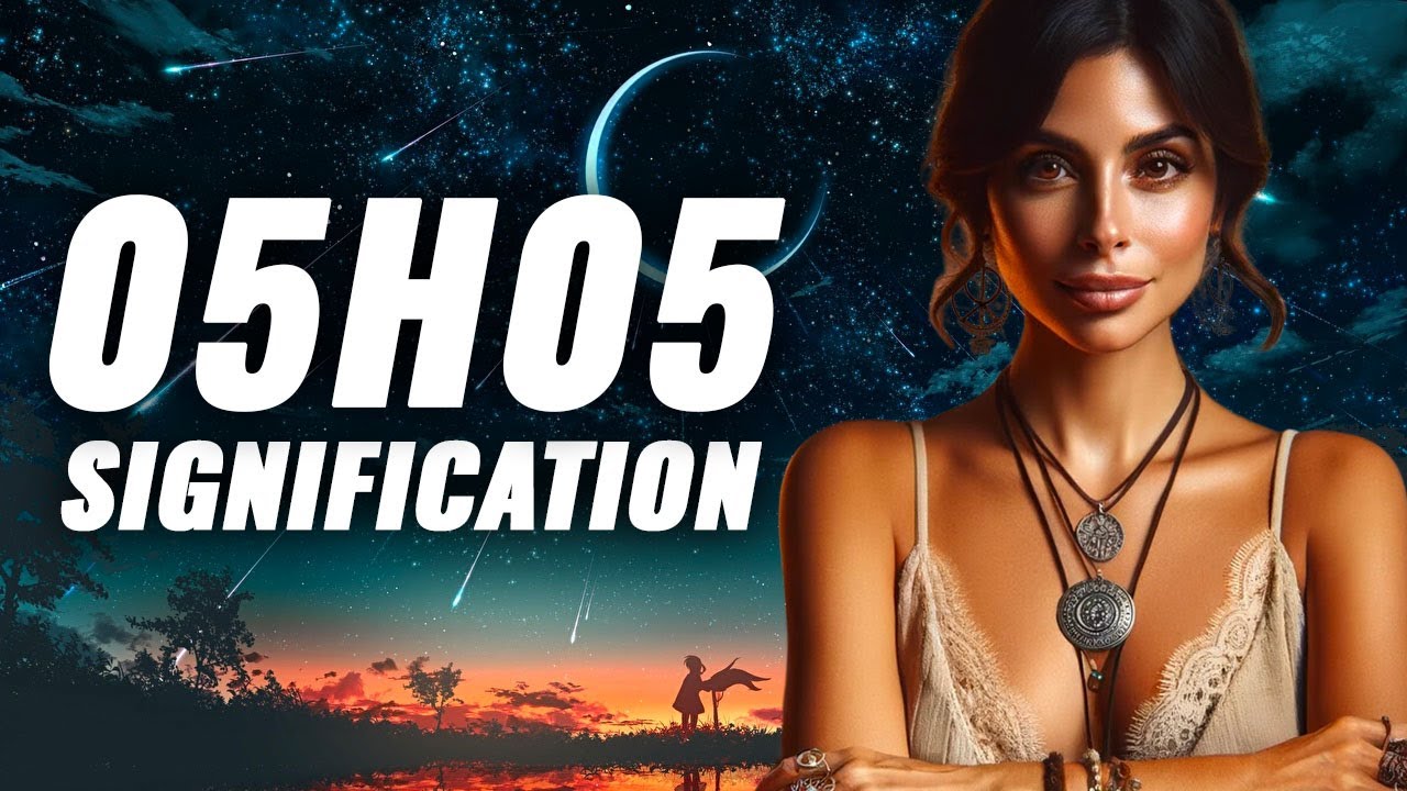 👼 HEURE MIROIR 05H05 : Signification et Interprétation 🔮