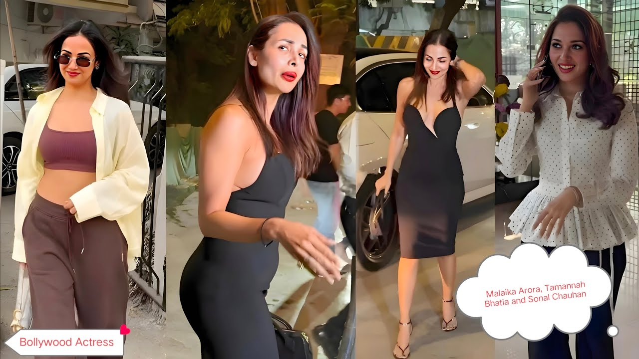 Renowned Bollywood Actresses: Malaika Arora, Tamannah Bhatia, Sonal Chauhan | Trending Videos 🥰 