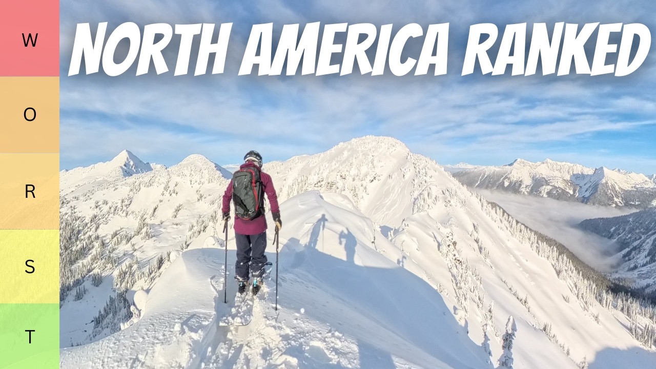 North America Ski Resorts RANKED - Worst to Best