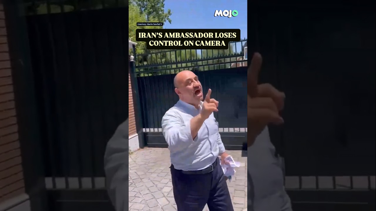 Why Did Iran&rsquo;s Ambassador Tear Down Posters In Chile?  | #iran #viralvideo #shorts
