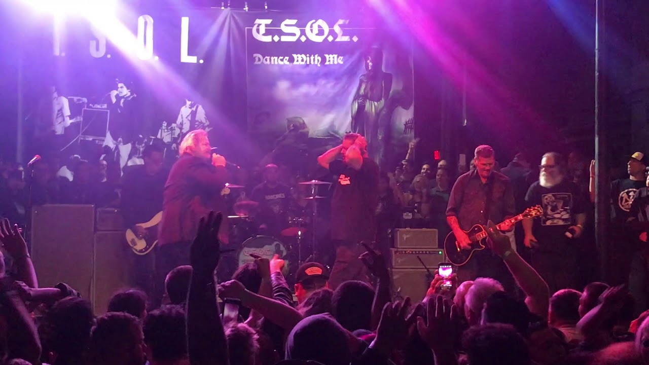 T.S.O.L. - Dance With Me [w/ Fletcher from Pennywise tackling Jack Grisham]