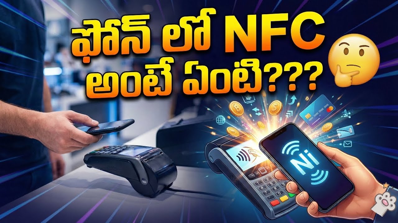 ఫోన్ లో NFC అంటే ఏంటి??? 🤔 | NFC Technology Explained in Telugu | Tap to Pay