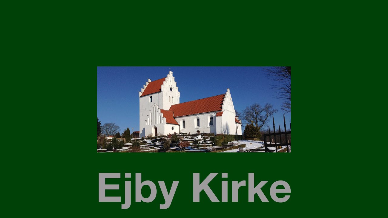Ejby Kirke - salmejulekalender 6.  dec.  2020