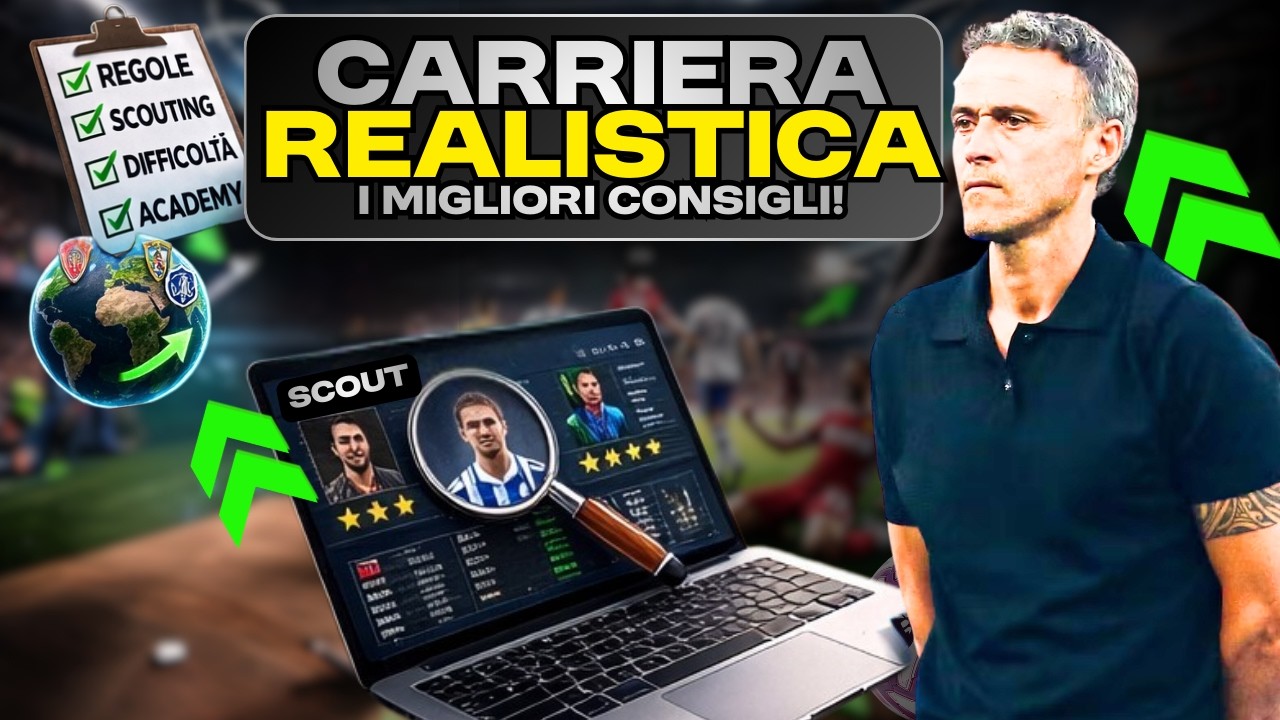 5 consigli per rendere la vostra carriera allenatore veramente REALISTICA su FC 26!