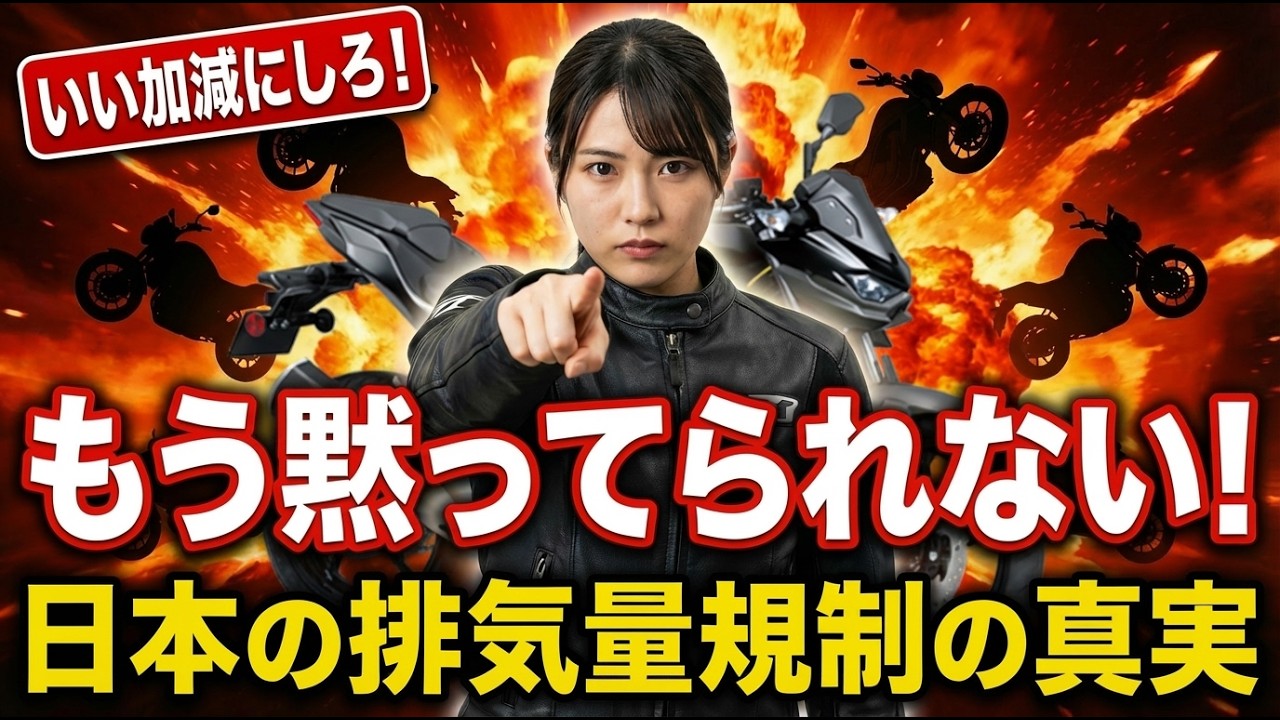 バイク排気量の謎！なぜ日本だけ？ガラパゴスすぎる衝撃事実