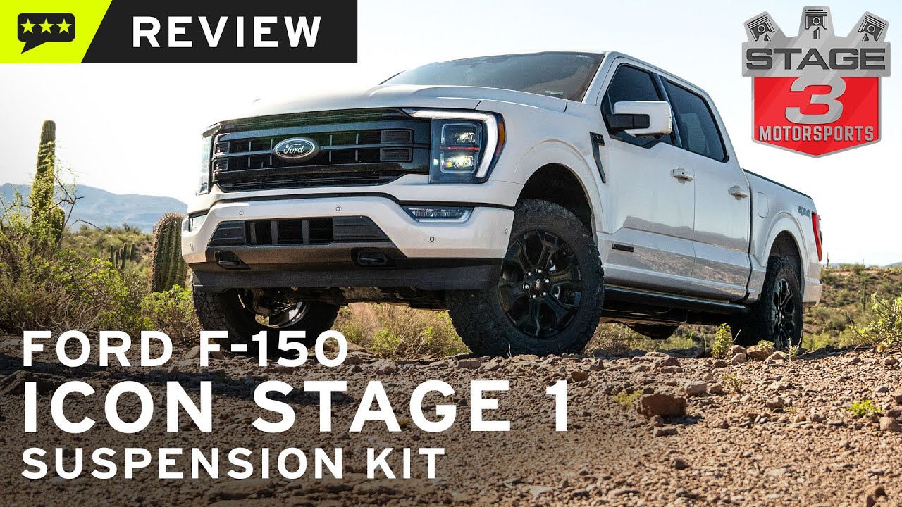 Обзор подвески ICON 1-го уровня Lift Off-Road | Ford F-150 2021+