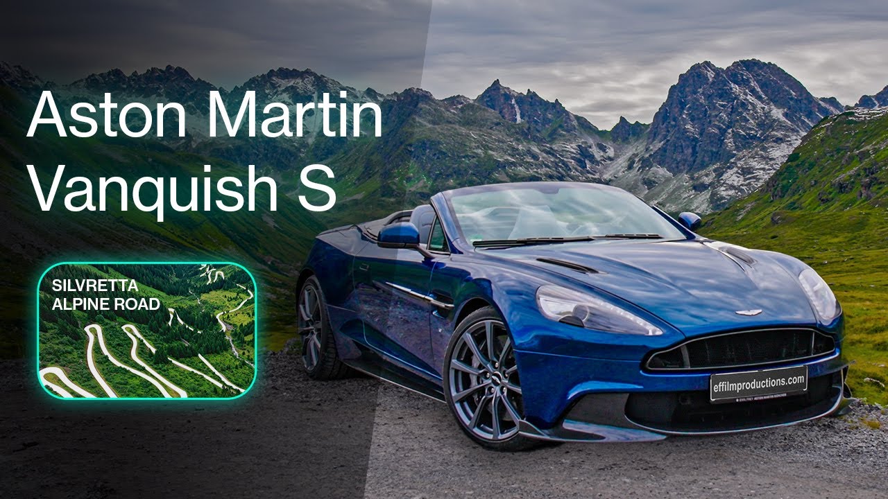 Aston Martin Vanquish S - A day on the Silvretta-Hochalpenstraße