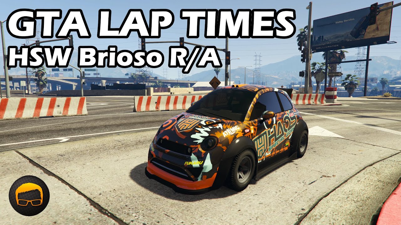Fastest HSW Cars (Brioso R/A) - GTA 5 Best Fully Upgraded Cars Lap Time Countdown