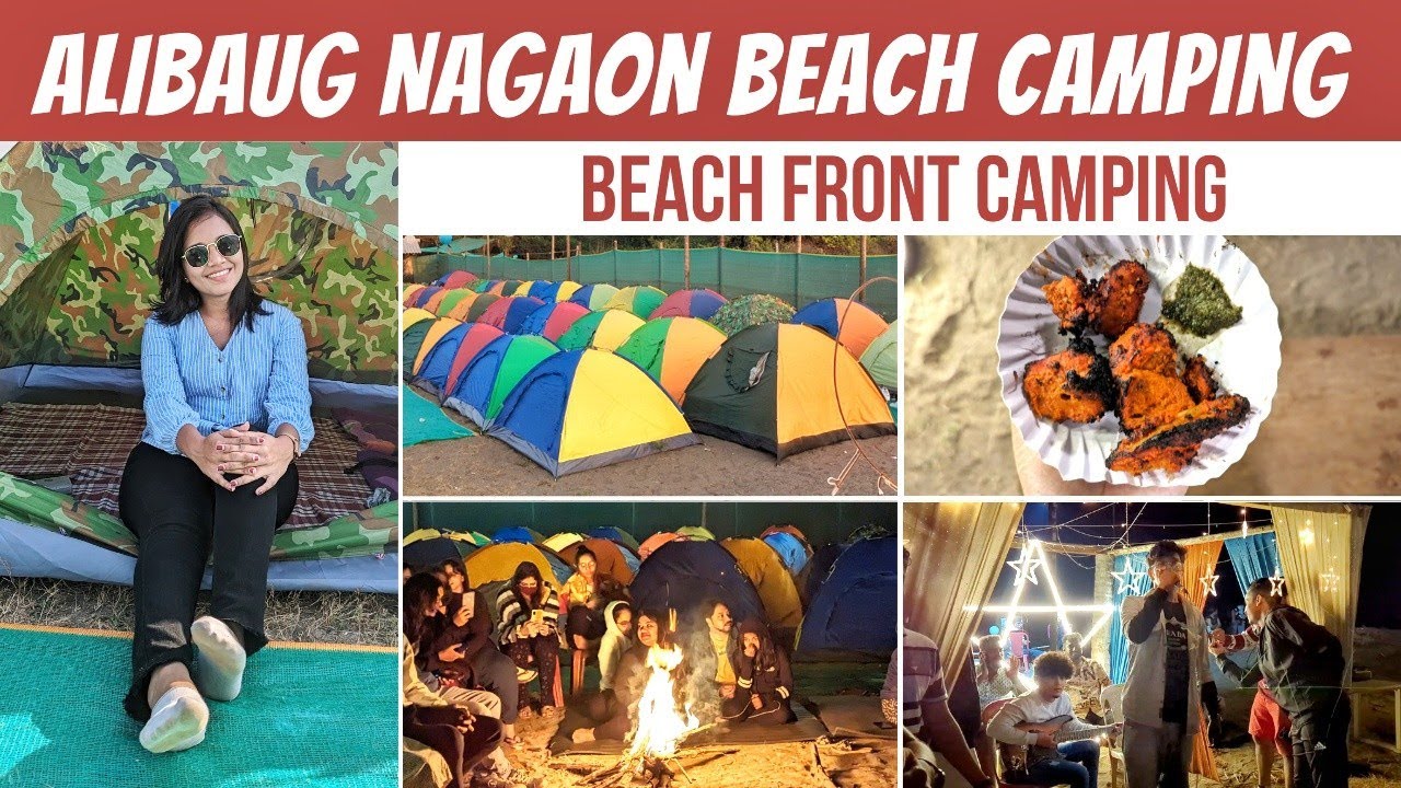 Alibaug Nagaon Beach Camping | Weekend Feels Campsite | Beach front camping