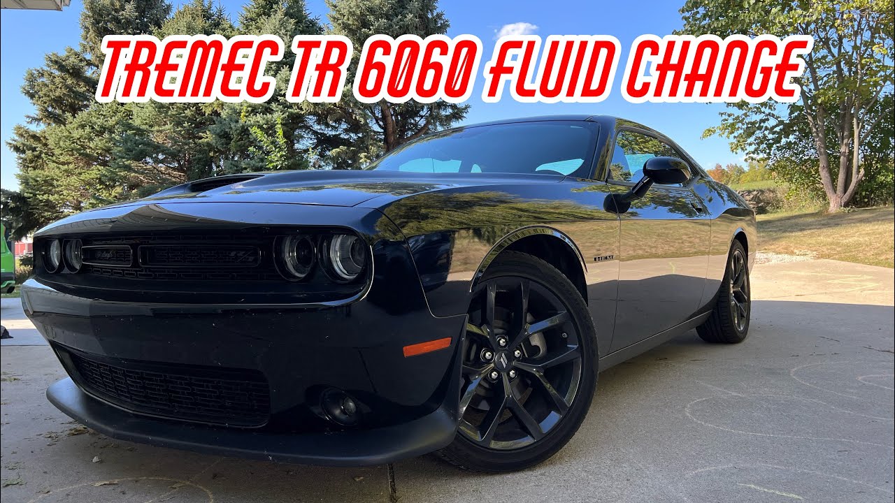 How We Change Tremec TR 6060 Transmission Fluid In A 2022 Dodge Challenger RT