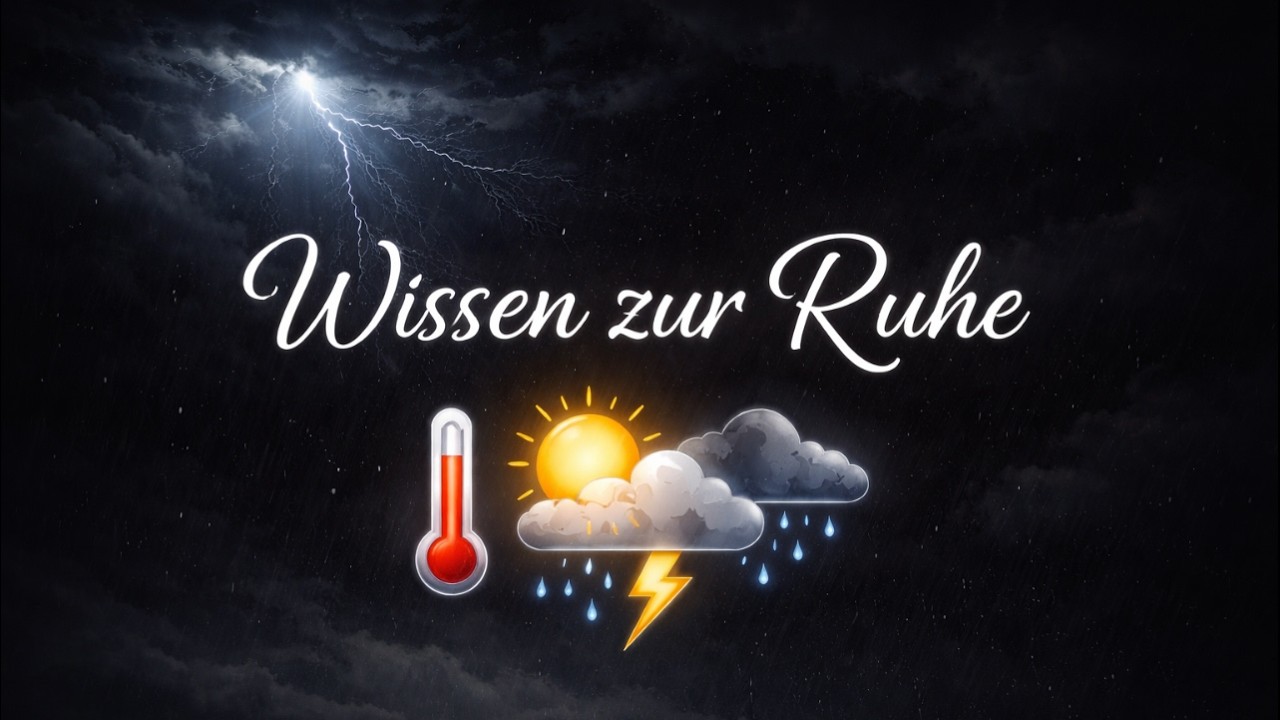 Die Geheimnisse des Wetters 🌧️ | Ruhige Wissenschafts-Doku zum Einschlafen